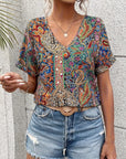 The Breezy Bella – V-Neck Blouse