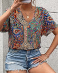 The Breezy Bella – V-Neck Blouse